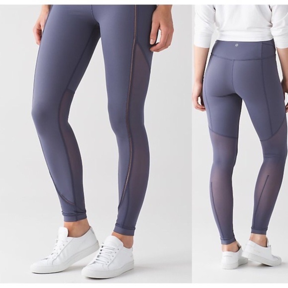 Women’s lululemon Sculpt it tights - purple - size 4 - great condition
